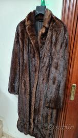 cappotto lungo di visone 