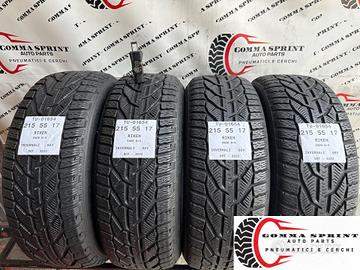 4 PNEUMATICI 215/55 R17 RIKEN INVERNALI 80%