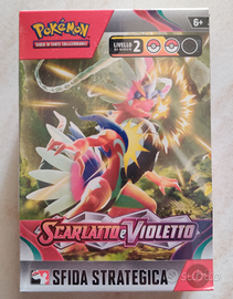 Box prerelease Pokemon SCARLATTO E VIOLETTO sealed
