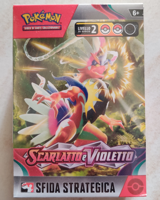 Box prerelease Pokemon SCARLATTO E VIOLETTO sealed