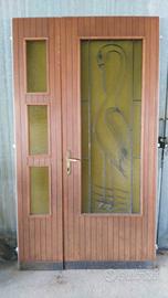 Portoncino d'ingresso in legno