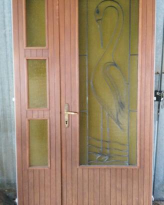 Portoncino d'ingresso in legno