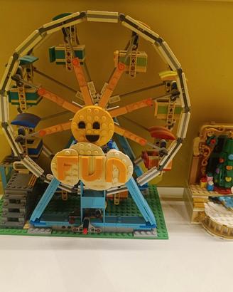 lego ruota panoramica e ballerina