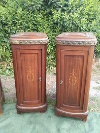 Antica coppia di colonette impero