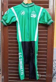 Salopette bluse tute ciclismo vintage