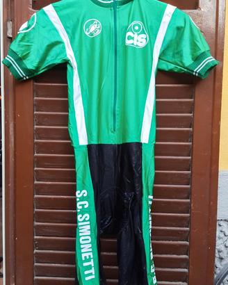 Salopette bluse tute ciclismo vintage