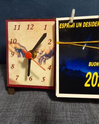 Orologiao lavagnetta calendario