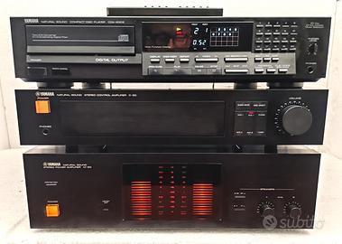 Lotto Vintage Yamaha (C-50 + M-50 + CDX-630E)