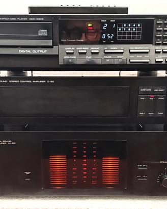 Lotto Vintage Yamaha (C-50 + M-50 + CDX-630E)