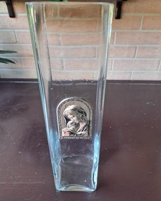 Vaso per fiori in vetro