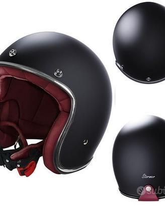 CASCO JET MOTO CAFE RACER CUSTOM QUARTZ VINTAGE OP