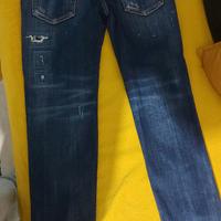 2 PAIA DI JEANS DIESEL-DSQUARED RAGAZZO.