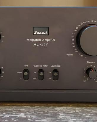 Sansui au-517 amplificatore integrato dual mono