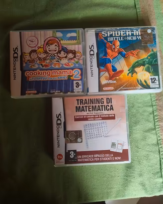Lotto giochi Nintendo ds