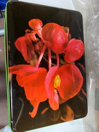 Scatola #portaoggetti #fiori #latta