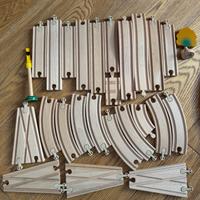 Pista in legno per trenino Thomas