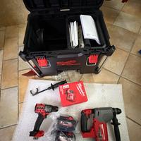 Milwaukee kit nuovo 4 utensili m18 nuovi