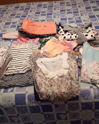 stok. abbigliamento bimba  7/8 anni