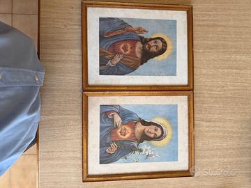 N° 2 Quadri Religiosi Vintage.
