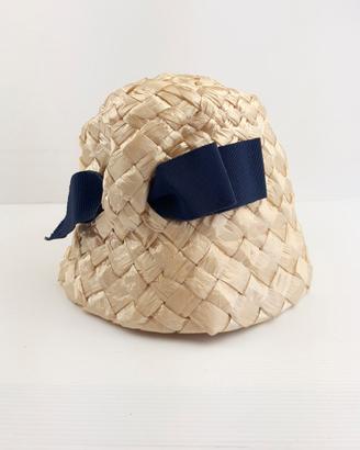 Cappello da donna in paglia di rafia copricapo