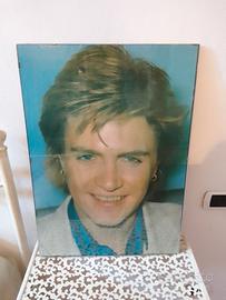 Poster Simon Le Bon dei Duran Duran incorniciato