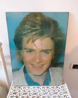 Poster Simon Le Bon dei Duran Duran incorniciato