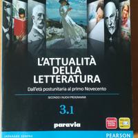 Attualità della letteratura vol.3.1 9788839526373