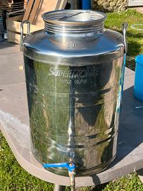 Fusto inox 50lt