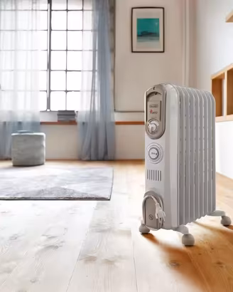 Stufa Radiatore Elettrico a Olio De Longhi Vento
