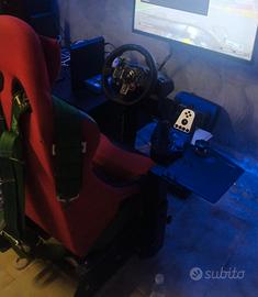 Logitech g29 modd + postazione playseat