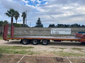 semirimorchio carrellone de angelis rampe a molla