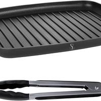 Stone&Stone Griglia Bistecchiera rettangolare 47cm