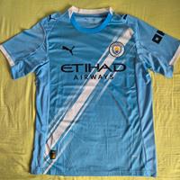 Maglia Manchester City Home 25-26 Taglia M 