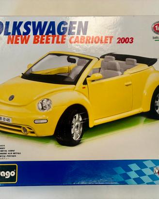 Modellino Bburago Volkswagen New Beetle 2003