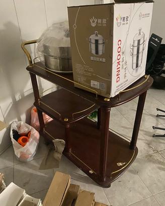 Carrello di servizio ristorante