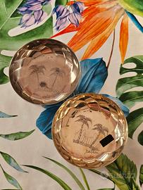 coppia ciotoline svuotatasche placcate argento 