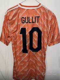 Maglia autografata Ruud Gullit con prova