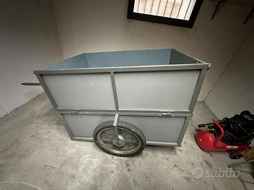 Carrello giardinaggio fatto a mano