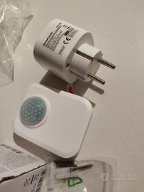 adattatore sensore di movimento con presa