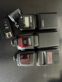 Flash con trasmettitore godox