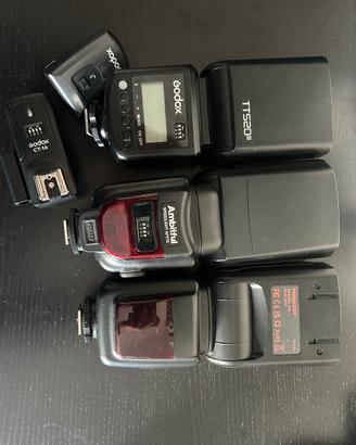 Flash con trasmettitore godox