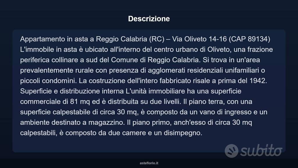 Appartamento – Reggio Calabria, Amendolea - Vista 4