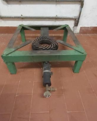 Fornello a gas per conserve