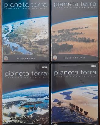 8 DVD documentari scienze, natura e ambiente