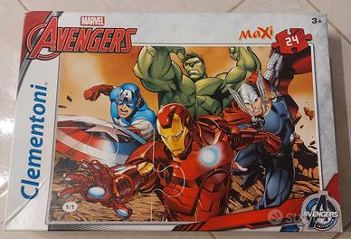 Clementoni Puzzle maxi  the avengers 24 pezzi
