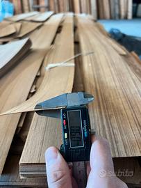 Tranciato cartelle di teak