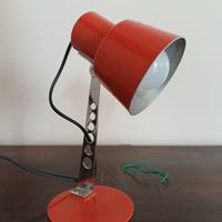 Lampada da tavolo Targhetti rossa