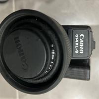 Canon 514xl-s +2 flash +custodia e valigetta 400 e