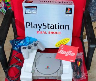 Playstation scph-7502 PAL mod con due giochi