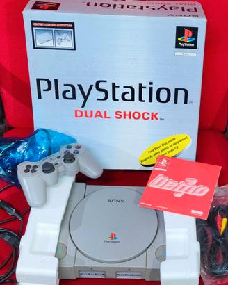 Playstation scph-7502 PAL mod con due giochi